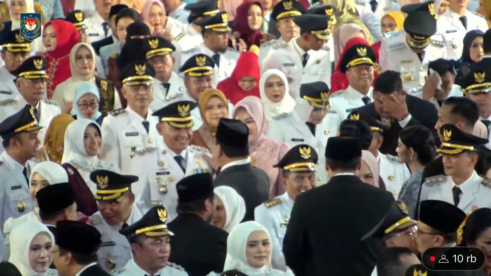 Bupati dan Wabup Tala 2025 - 2030 Resmi Dilantik Presiden RI