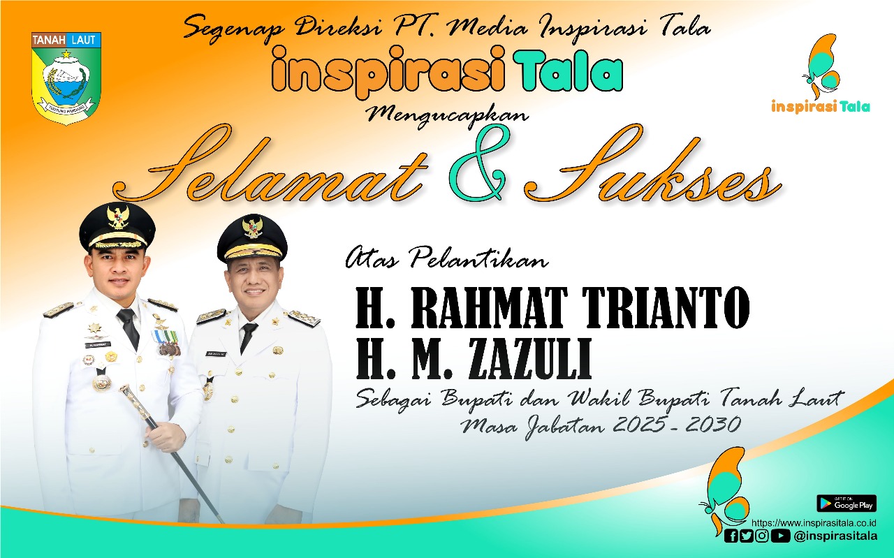 Bupati dan Wabup Tala 2025 - 2030 Resmi Dilantik Presiden RI