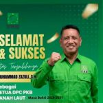 HM Zazuli, mendapat amanah baru memimpin DPC PKB Tala periode 2026-2031.